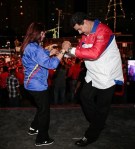 maduro bailando con cilia